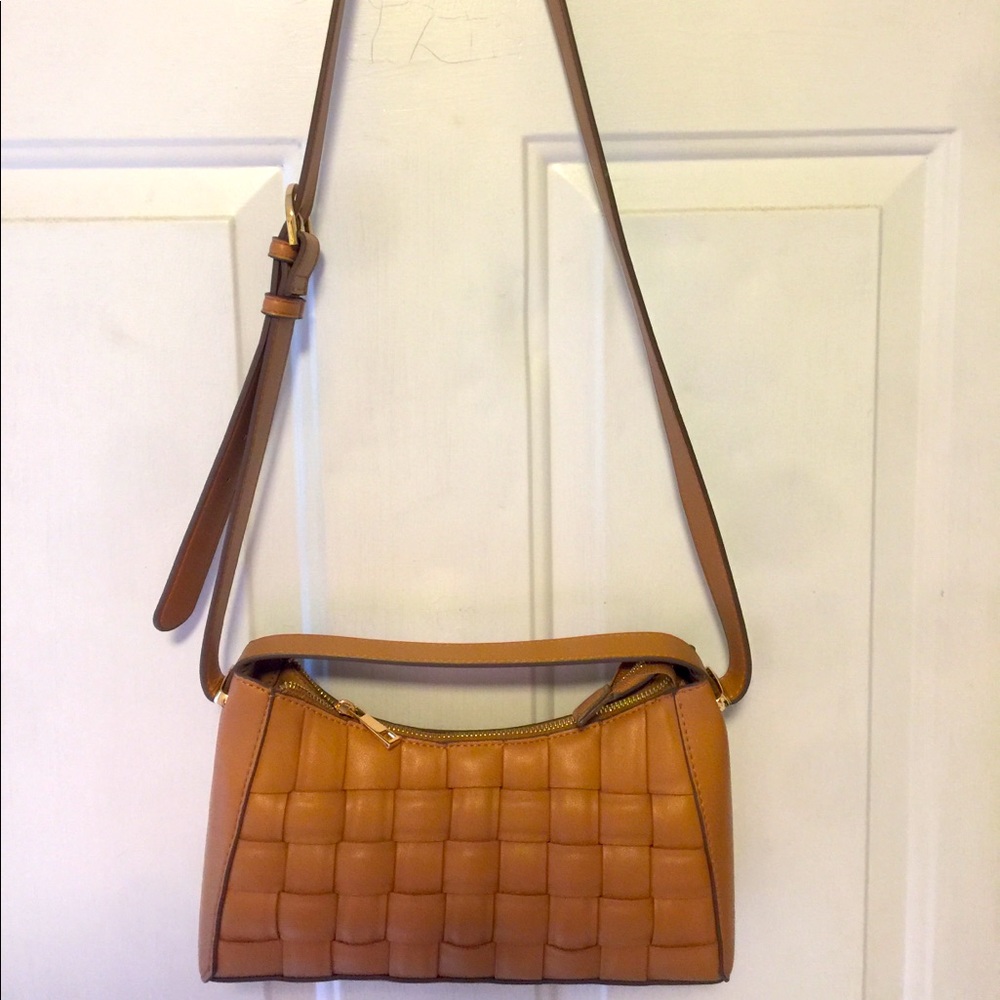A New Day Brown Cross- Body Purse